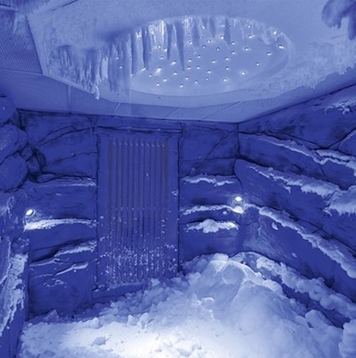 Bropools Ice Sauna Snow Room Ice Fountain Cold Sauna In Cryo Therapy