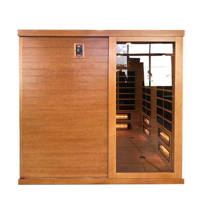 Hot Yoga Infrared Sauna Room Dry Steam Hemlock Outdoor Sauna Room