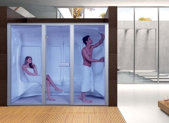 Acrylic Modern Style Sauna Steam Bath Room Computer Control Panel