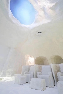 Wellness Salt Room With Halogenerator For Halotherapy Function