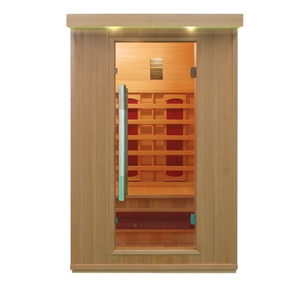 Luxury Popular Hemlock Outdoor Far Infrared Sauna Room Wooden Infrared Heater