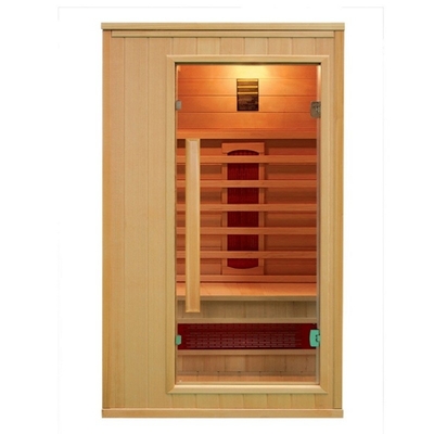 Luxury Popular Hemlock Outdoor Far Infrared Sauna Room Wooden Infrared Heater