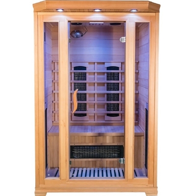 Luxury Popular Hemlock Outdoor Far Infrared Sauna Room Wooden Infrared Heater