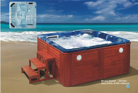 Prefab SPA Fibreglass Swimming Pool Inground Hot Tub Pool Combo