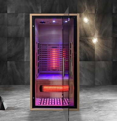 Shape Room Far Infrared Sauna Spa Finnish Mini Sauna For Half Body 100KG