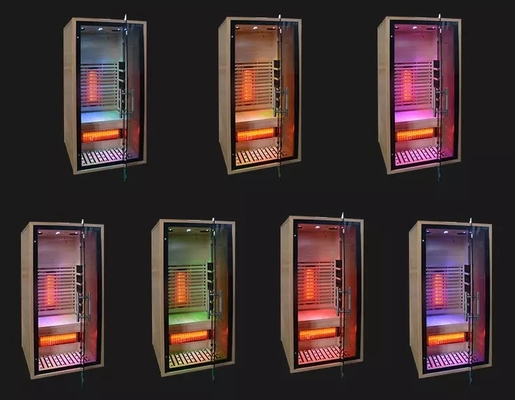 Shape Room Far Infrared Sauna Spa Finnish Mini Sauna For Half Body 100KG
