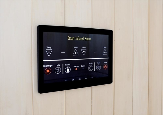 Big Size CE Steam Dry Sauna Combination House Family 4 Person Cedar Sauna