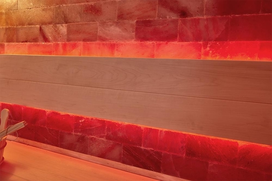 Rock Salt Stone Indoor Wooden Traditional Salt Sauna Room Customized Luxury