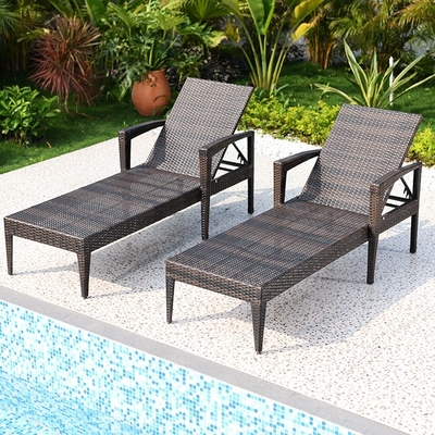 Swimming Chaise Pool Lounge Chairs Outdoor Sun Chaise Lounger For Bench