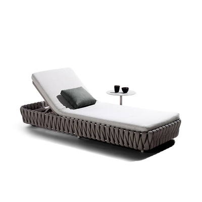Leisure Woven Pool Sun Loungers Waterproof Beach Lounge Chair Villa Hotel Daybed
