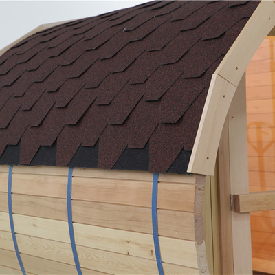 Family Wooden Outdoor Barrel Steam Sauna Rooms Long Barrel