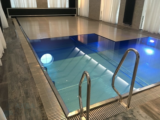 Beautiful Hydromassage Garden Metal Frame modular inground pool Swim Spa Luxury 12x24 Inground Pool