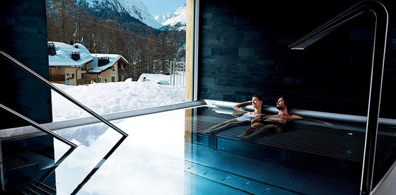 Indoor Spa 316 Rectangle Steel Frame Inground Pools Luxury For Villa