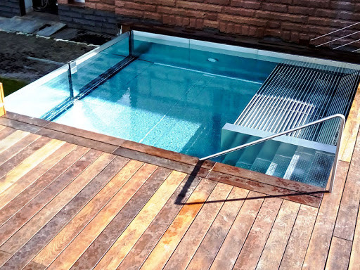 Indoor Spa 316 Rectangle Steel Frame Inground Pools Luxury For Villa