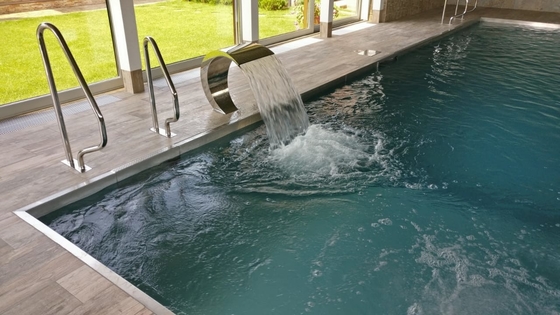 Large Ss 316 Swimming Steel Structure Pool Rectangular Above Ground Modular Pools