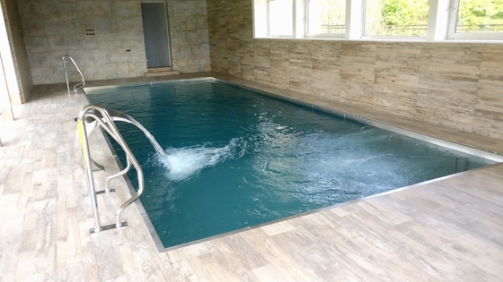 Large Ss 316 Swimming Steel Structure Pool Rectangular Above Ground Modular Pools