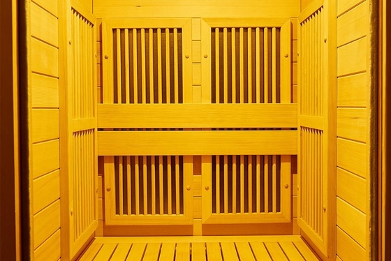 Small Size Carbon Fiber Panel Far Infrared Sauna Room 1 Person Traditional Sauna
