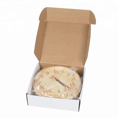 Decorative Wooden Sauna Room Accessories Spruce Wall Sauna Clock