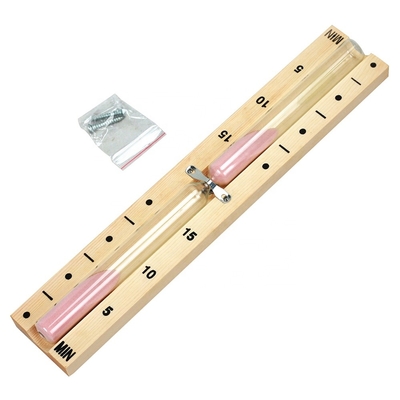 Direct Sauna Accessories Factory Luxury Pine 15 Min Hourglass 0.5kg