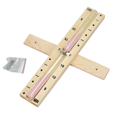 Direct Sauna Accessories Factory Luxury Pine 15 Min Hourglass 0.5kg