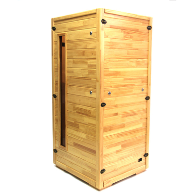 Hemlock Far Infrared Sauna Room 240V 1.5kw Outdoor Half Body Sauna