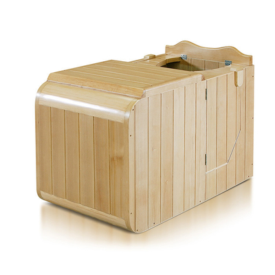 Hemlock Infrared Half Body Sauna 0.9kw 220V Portable Sauna Room
