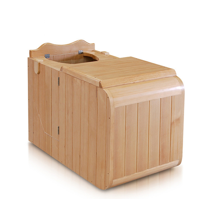 Hemlock Infrared Half Body Sauna 0.9kw 220V Portable Sauna Room