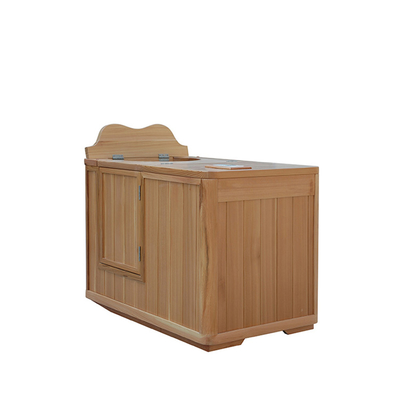 Traditional Portable Half Body Sauna Hemlock 1 Person Portable