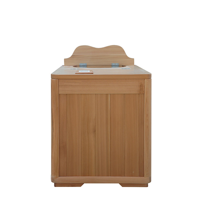 Far Infrared Half Sauna Steam Bath Tradional One Person Wood 110w