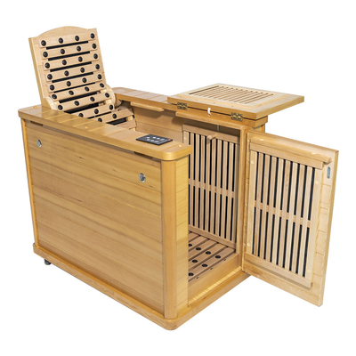Half Body Infrared Sauna Home Canada Red Cedar Portable 850W