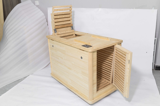 Half Body Infrared Sauna Home Canada Red Cedar Portable 850W