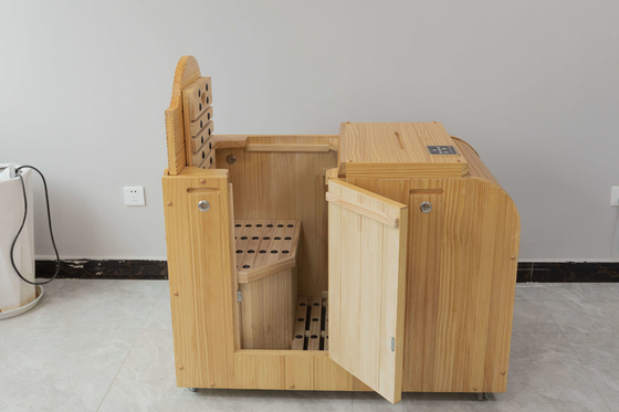 Half Body Infrared Sauna Home Canada Red Cedar Portable 850W