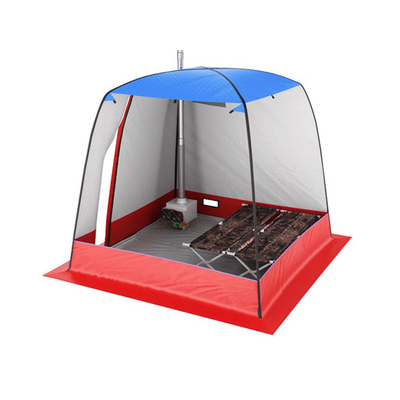 Portable Spacious Single Floor Tent Sauna Room With Large Windows