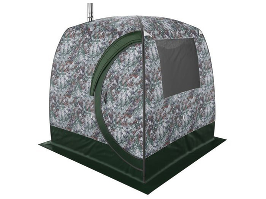 Mobile Eco Friendly Material Outdoor Sauna Tent With Large Windows