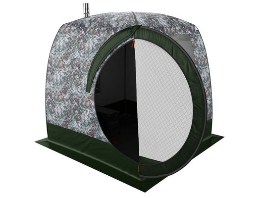 Mobile Eco Friendly Material Outdoor Sauna Tent With Large Windows