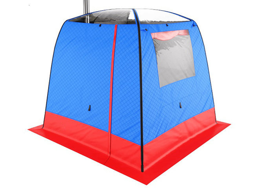 Outdoor Camping Sauna Tent With Large Window And Transparent Roof