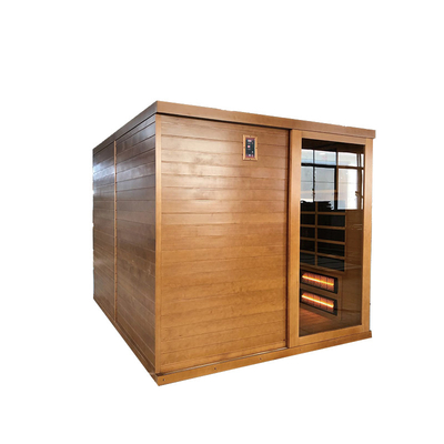 Hot Yoga Infrared Sauna Room Dry Steam Hemlock Outdoor Sauna Room