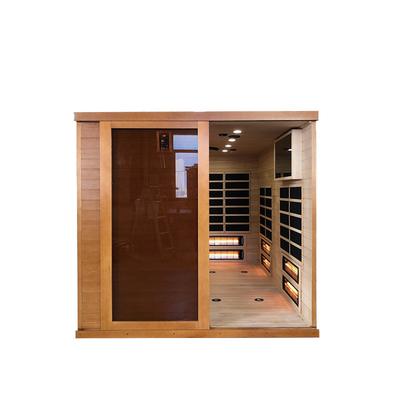 Hot Yoga Infrared Sauna Room Dry Steam Hemlock Outdoor Sauna Room