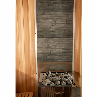 4-6 Person Traditional Saunas 9kw Indoor Nordic Spruce Dry With Harvia Heater