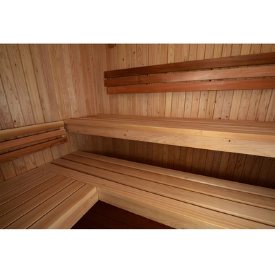 220V Dry Steam Traditional Sauna Indoor Wood Red Cedar ETL