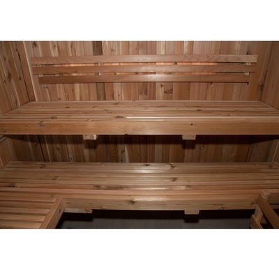220V Dry Steam Traditional Sauna Indoor Wood Red Cedar ETL