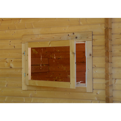 Outdoor Nordic Spruce Wooden 6 Person Far Infrared Sauna Cabin Traditional