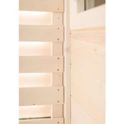 Nordic Spruce Wooden 6 Person Far Infrared Sauna Cabin Outdoor